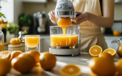 Comment faire du jus d’orange en quantité avec un presse-agrumes automatique